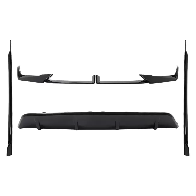 Aero Body Kit suitable for BMW X6 G06 LCI M-Sport (2024-) Black Knight Design Piano Black