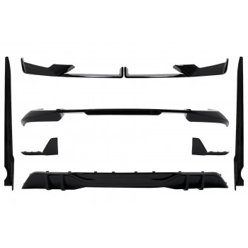 Aero Body Kit suitable for BMW X5 G05 LCI M-Tech (2023-) Black Knight Design Piano Black
