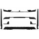 Aero Body Kit suitable for BMW X5 G05 LCI M-Tech (2023-) Black Knight Design Piano Black