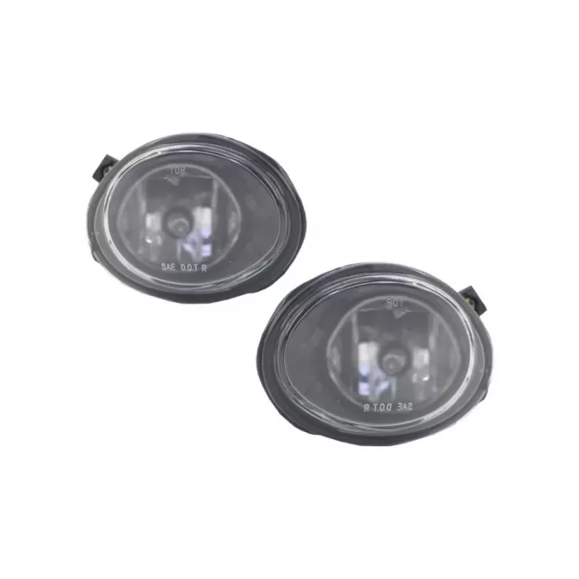 Fog Lights Clear Chrome suitable for BMW E46 (1998-2003) E39 (1996-2002) Sport Version