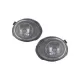 Fog Lights Clear Chrome suitable for BMW E46 (1998-2003) E39 (1996-2002) Sport Version