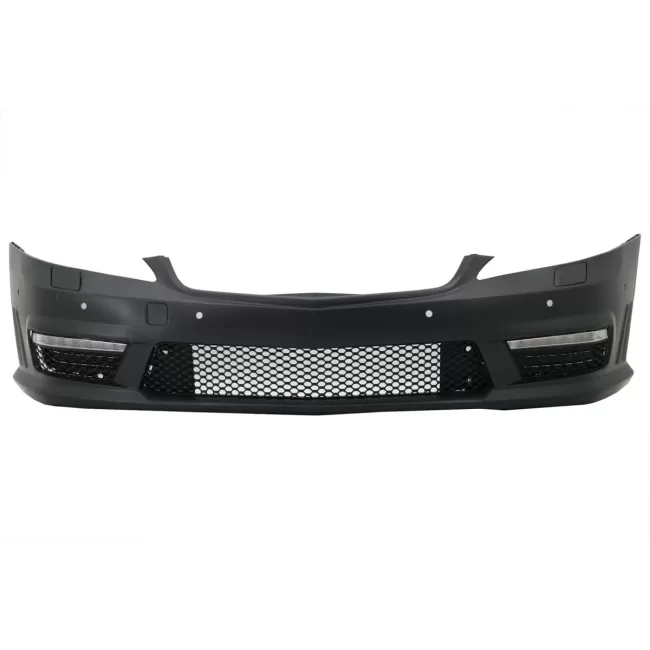 Body Kit suitable for Mercedes S-Class W221 (2005-2011) with Front Grille Piano Black and Exhaust Muffler Tips