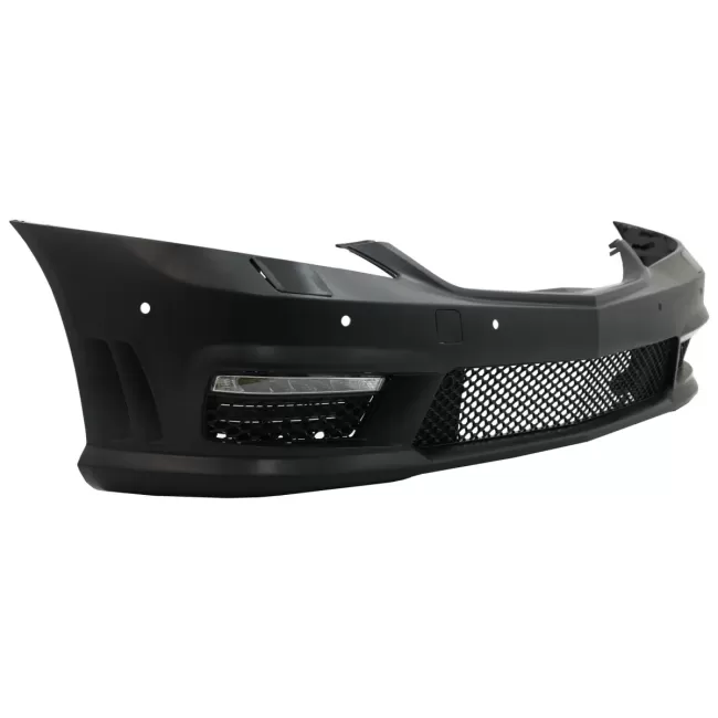 Body Kit suitable for Mercedes S-Class W221 (2005-2011) with Front Grille Piano Black and Exhaust Muffler Tips