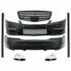 Body Kit suitable for Mercedes S-Class W221 (2005-2011) with Front Grille Piano Black and Exhaust Muffler Tips