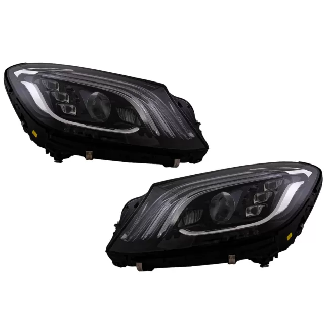 Headlights Full LED suitable for Mercedes S-Class W222 Maybach X222 (2013-2017) Facelift Look