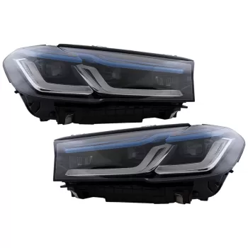 LED Headlights suitable for BMW 5 Series G30 Sedan G31 Touring (2017-2019) LCI Design