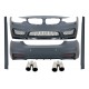 Complete Body Kit suitable for BMW 4 Series F32 Coupe F33 Cabrio (2013-2019) M4 Design with Exhaust Muffler Tips ACS Design