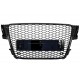 Front Grille suitable for Audi A5 8T (2008-2011) RS5 Design Badgeless Piano Black