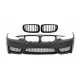 Front Bumper suitable for BMW 3 Series F30 F31 Non LCI & LCI (2011-2018) M3 Sport EVO Design with Kidney Grilles Double Stripe