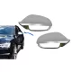 Complete Housing Mirror Covers suitable for Audi A6 4G C7 (2011-2018) Limousine Avant Extinction Aluminium RS6 Design With Side Assist