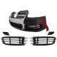 Front Bumper Parts Side grills and Headlights Washer Covers suitable for VW Golf V 5 (2003-2007) Jetta (2005-2010) R32 Look