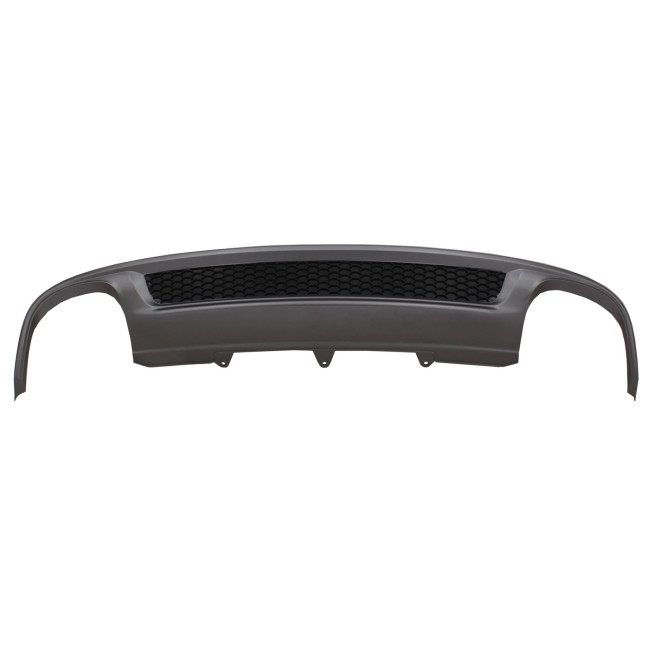 Rear Bumper Valance Air Diffuser suitable for Audi A4 B8 Facelift Limousine Avant (2012-2015) S-Line Design only Standard Bumper