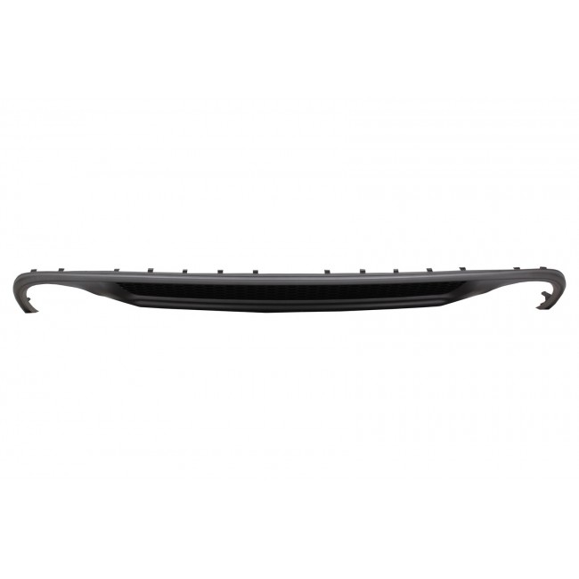 Rear Bumper Valance Air Diffuser suitable for Audi A4 B8 Facelift Limousine Avant (2012-2015) S-Line Design only Standard Bumper