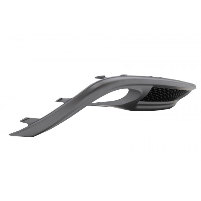 Rear Bumper Valance Air Diffuser suitable for Audi A4 B8 Facelift Limousine Avant (2012-2015) S-Line Design only Standard Bumper