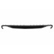 Rear Bumper Valance Air Diffuser suitable for Audi A4 B8 Facelift Limousine Avant (2012-2015) with Carbon Fiber Exhaust Muffler Tips Polished S-Line Design only Standard Bumper
