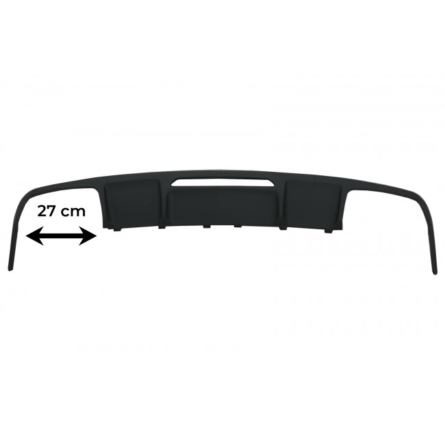 Rear Bumper Diffuser suitable for Mercedes CLS Sedan W218 (2011-2017) Only for Sport Line