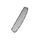 Front Bumper Middle Lower Grille suitable for BMW 3 series E90 E91 Pre-LCI (2004-2008) E92 E93 Pre-LCI (2006-2009) M3 Design