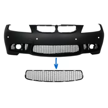 Front Bumper Middle Lower Grille suitable for BMW 3 series E90 E91 Pre-LCI (2004-2008) E92 E93 Pre-LCI (2006-2009) M3 Design
