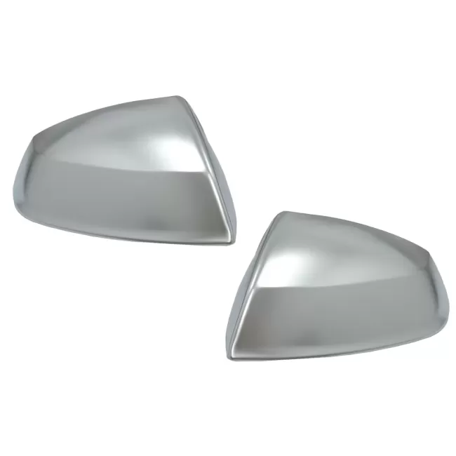 Mirror Covers suitable for Audi Q7 4M (2015-2019) Q5 (2017-2020) Extinction Aluminium Plated Complete Housing With Side Assist RS Design