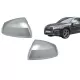 Mirror Covers suitable for Audi Q7 4M (2015-2019) Q5 (2017-2020) Extinction Aluminium Plated Complete Housing With Side Assist RS Design