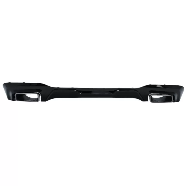 Rear Bumper Valance Diffuser with Chrome Exhaust Tips suitable for BMW 2 Series F44 Gran Coup (2020-up) M235I Design