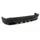 Rear Diffuser with Black Exhaust Tips suitable for Mercedes GLB X247 SUV (2020-up) 45 S Design Night Package