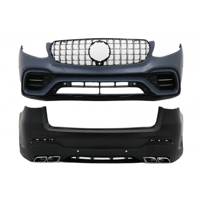 Complete Body Kit suitable for Mercedes GLC SUV X253 (2015-07.2019) GLC63 Design only for Standard Package