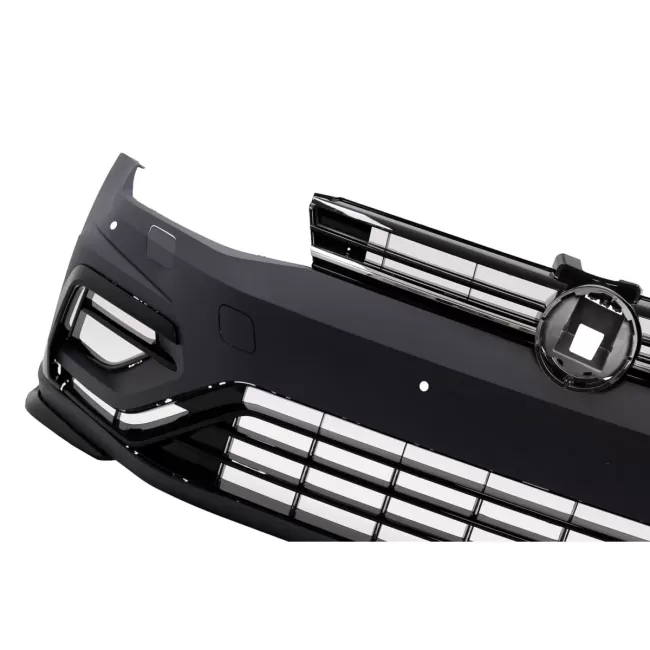 Front Bumper suitable for VW Golf VII 7 (2013-2017) 7.5 Facelift R-Line Design