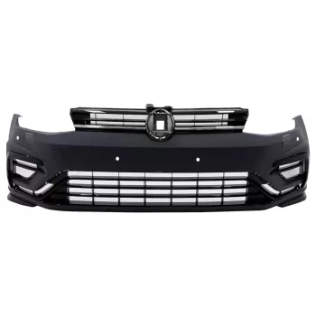 Front Bumper suitable for VW Golf VII 7 (2013-2017) 7.5 Facelift R-Line Design