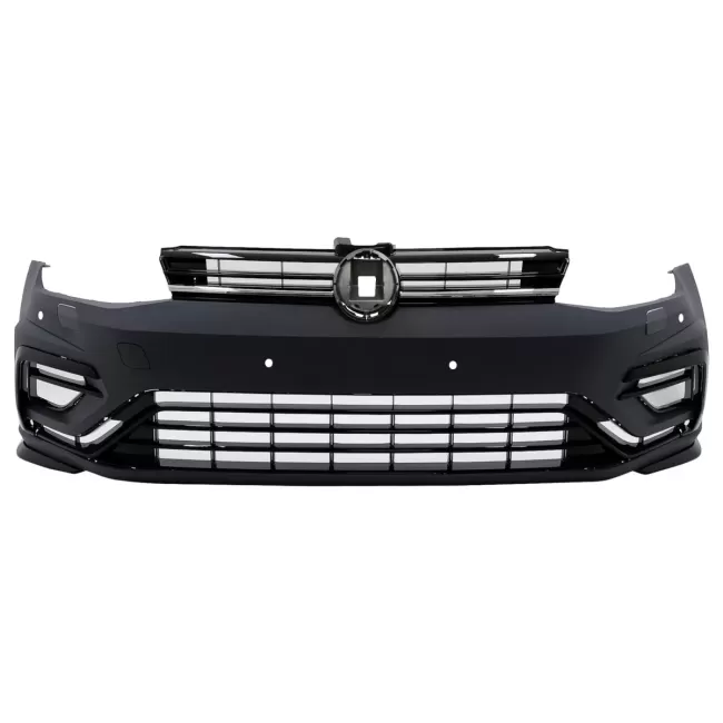 Front Bumper suitable for VW Golf VII 7 (2013-2017) 7.5 Facelift R-Line Design
