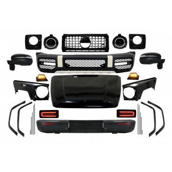 Body Kit Conversion to 2018 G63 Design suitable for Mercedes G-Class W463 (2008-2017)