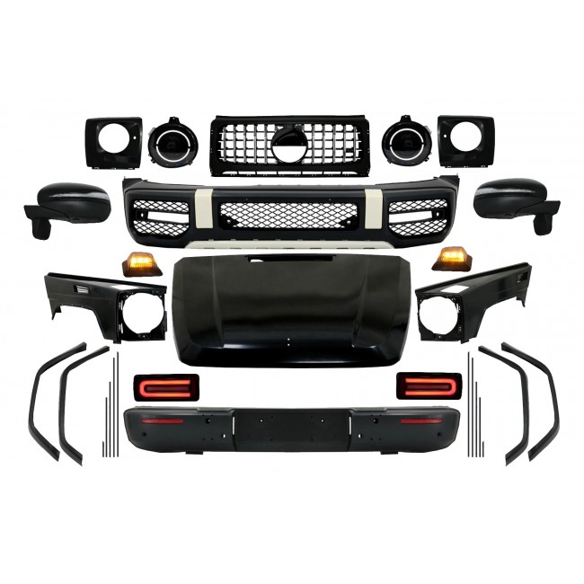 Body Kit Conversion to 2018 G63 Design suitable for Mercedes G-Class W463 (2008-2017)