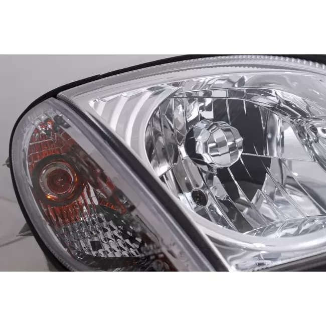 Headlights suitable for Mercedes SLK R170 (04.1996-2004) Chrome