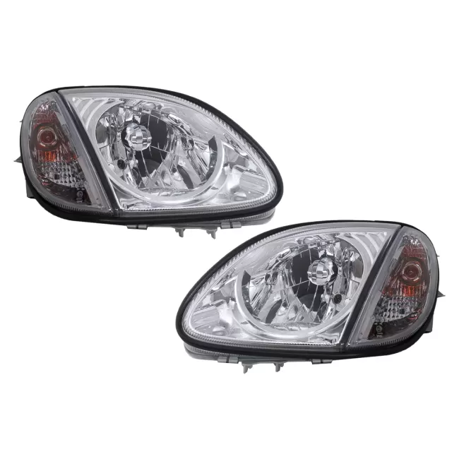 Headlights suitable for Mercedes SLK R170 (04.1996-2004) Chrome