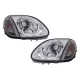 Headlights suitable for Mercedes SLK R170 (04.1996-2004) Chrome
