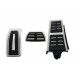 Kit of Pedal Footrest suitable for Audi A4 B8 (2008-2015) Audi A5 (2008-2016) Audi Q5 (2008-2016) Audi A6 (2011-2015) Audi A7 (2010-up) Porsche Macan (2014-up) Automatic