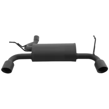 Complete Exhaust System Axle-Back suitable for Jeep Wrangler Rubicon JK (2007-2017) Double Exhaust Evacuation