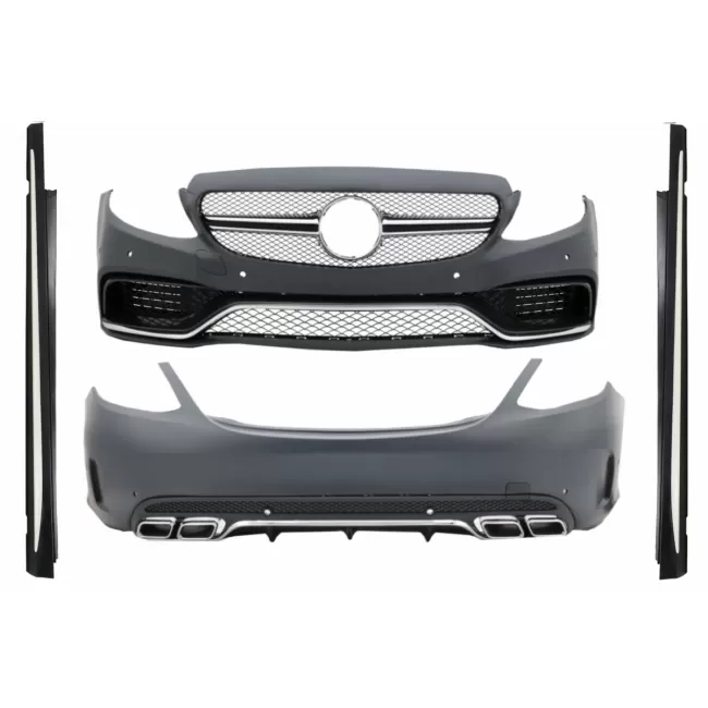 Body Kit suitable for Mercedes C-Class W205 Sedan (2014-2018) C63 Design