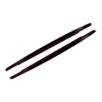 Side Skirts Extension suitable for BMW 5 Series G30 Limousine G31 Touring (2017-up) M Design Piano Black