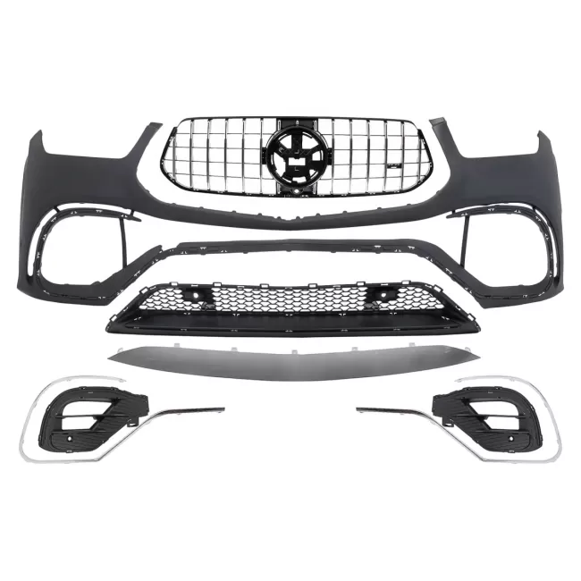 Front Bumper suitable for Mercedes GLE SUV W167 GLE Coupe C167 (2019-2023)
