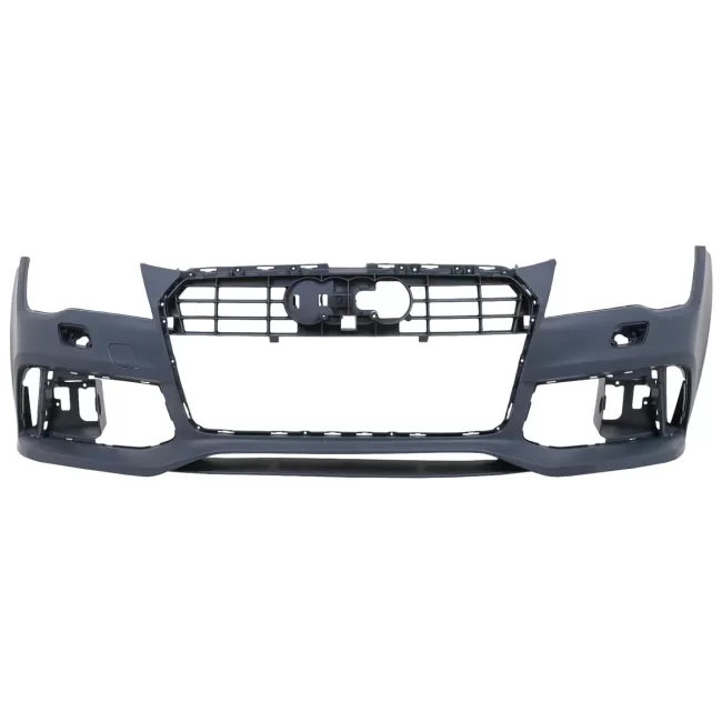 Front Bumper With Central Grille suitable for Audi A7 4G Pre-Facelift (2010-2014) RS7 Design