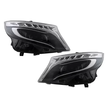 LED Headlights suitable for Mercedes V-Class W447 Vito (2014-2017)