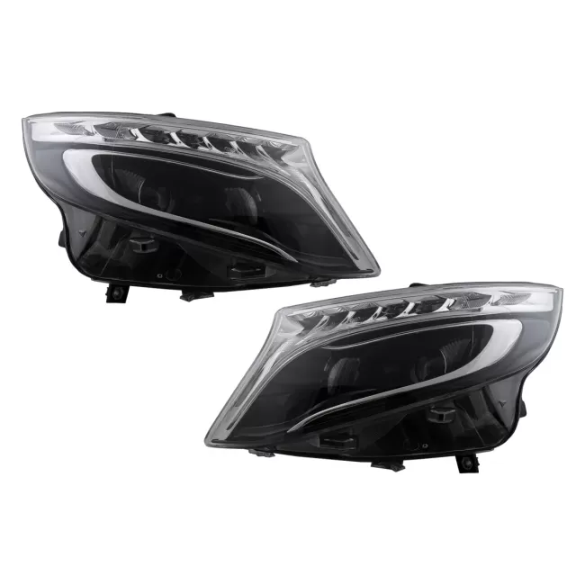 LED Headlights suitable for Mercedes V-Class W447 Vito (2014-2017)