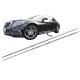 Chrome Parts Trim Strips Side Skirts suitable for Mercedes S-Class W222 (2013-2020) S65 S63 Design