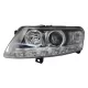 Xenon Headlights LED DRL suitable for Audi A6 C6 4F (04.2004-2008) Chrome Without AFS