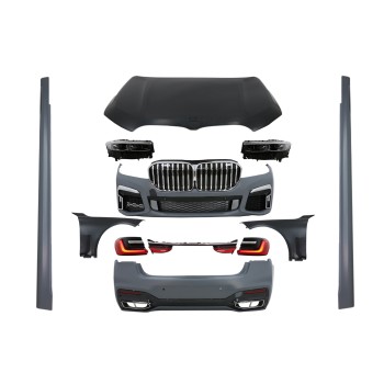 Body Kit suitable for BMW 7 Series G12 (2015-2019) Conversion to G12 LCI 2020 Design