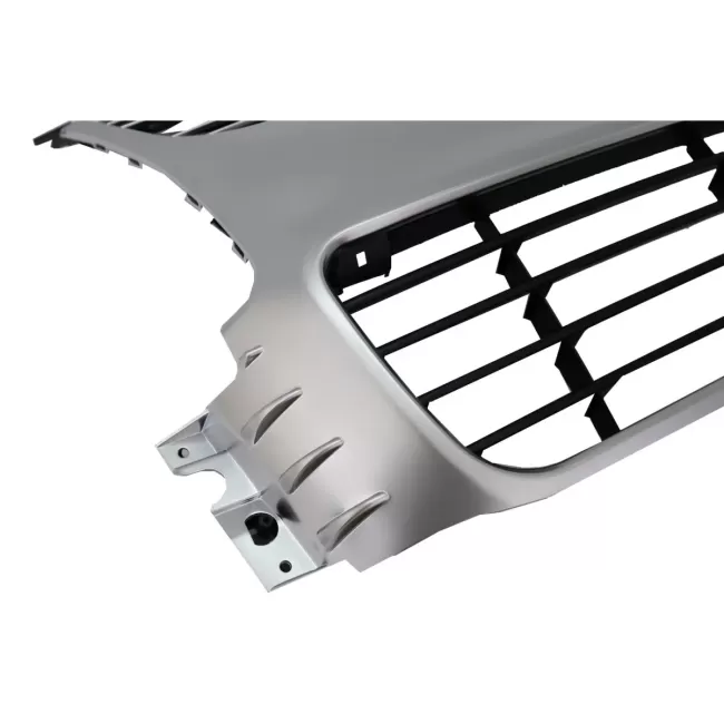 Front Grille suitable for VW Golf 5 V (2003-2007) R32 Design Brushed Aluminium