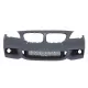 Front Bumper with Side Skirts suitable for BMW F10 F11 5 Series (2011-2014) M-Technik Design Without Fog Lamps
