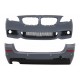 Front Bumper Without Fog Lamps with Rear Bumper suitable for BMW 5 Series F11 Touring (2011-2014) M-Technik Design