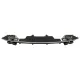 Rear Bumper Spoiler Valance Diffuser Double Outlet suitable for Audi Q5 8R Facelift (2013-2016) S-Line Bumper